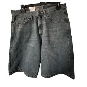 Wrangler Authentics Men’s Size 32 Relaxed Fit Denim Shorts Cotton Jean Shorts